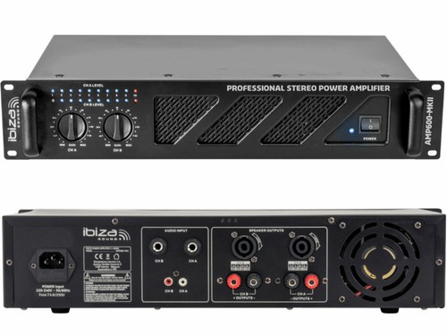 Ibiza amp600 960 watt - ibiza,