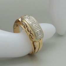 Vintage Ring Gold Damen ca