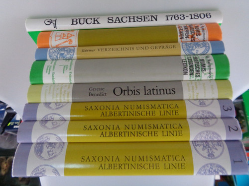 Konvolut bücher numismatica - konvolut,