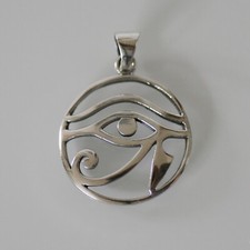 Ketten-Anhänger Horusauge  - Silber 925 - "Auge des Ra" Amulett