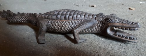 60cm holz krokodil - 50-60cm,
