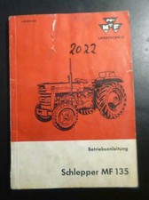 Massey Ferguson Schlepper MF 135 Betriebsanleitung