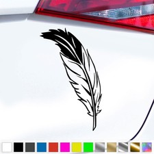 Feather sticker decoration - sticker,