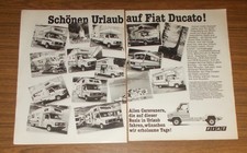Seltene Werbung FIAT DUCATO