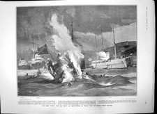 Alte Seeschlacht Sebastopol Royal Tour Indien Illuminationen Udaipur 1905 20.