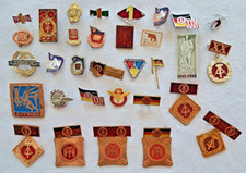 Sammlung DDR Orden Ehrenzeichen Pins Stasi MfS 32 Stück Konvolut UdSSR Nachlass