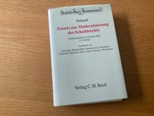 Palandt Gesetz zur Modernisierung des Schuldrechts  zu Palandt BGB 61. Auflage