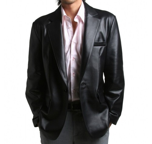 Herren schwarz leder - herren,