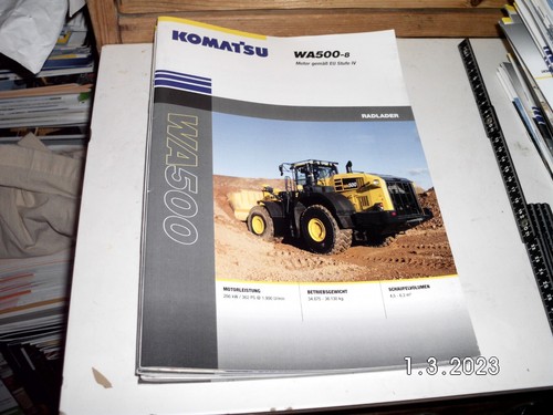 Komatsu 500 radlader - komatsu, 500-8