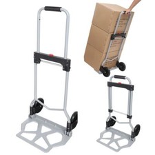Transportkarre Sackkarre 100kg Alu-klappbar Stapelkarre Transportwagen Handwagen