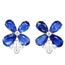 925 Sterling Silber Blaue