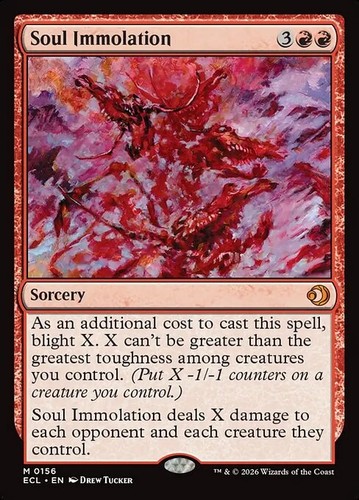 Mtg soul immolation - *mtg:,
