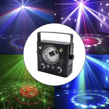 DMX RGB LED Strahl Scanner Projektor DJ Disco Party Bühne Strobe Laser Licht