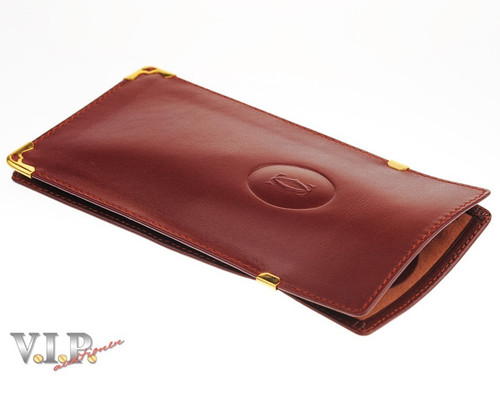 Cartier must brillenetui leder - must,