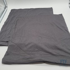 Blumtal Kissenbezug 40x40 cm (2er Set Kissenbezüge) - Anthrazit - 100%... PC_BE