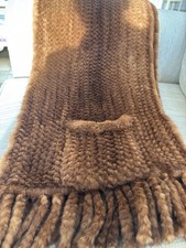 Nerz Stola Echtpelz Rehbraun