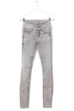 G-STAR RAW Moonwashed Skinny-Jeans Leather Details W24 L32 grey shades