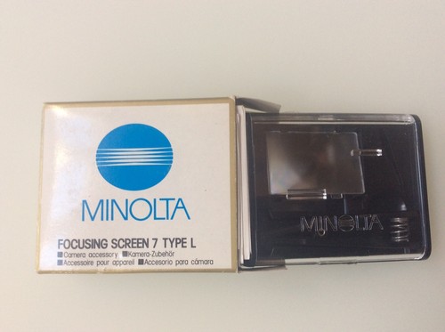 Minolta focusing screen - screen, 7