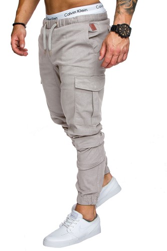 Herren cargo jogger chino - cargo,