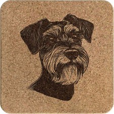 Quadratischer Korkuntersetzer