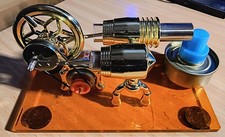 Heißluft-Stirling-Motor Dampfmaschine, Wissenschaft und Bildung, Leuchte, LED