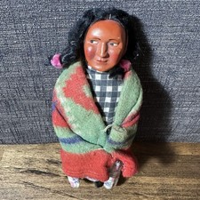 Vintage Indianer Skookum Puppe