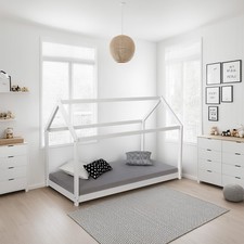 Hausbett kinderbett 90x200 - kinderbett,