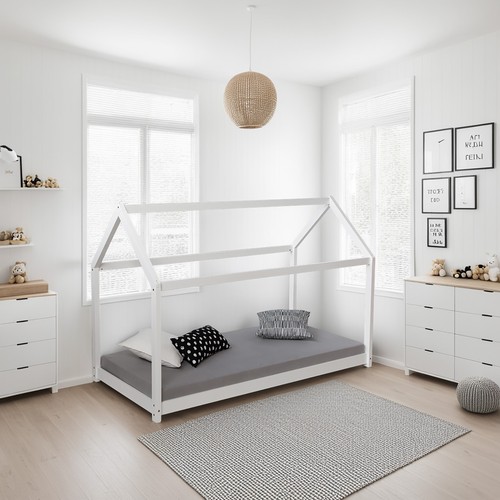 Hausbett kinderbett 90x200 - hausbett,