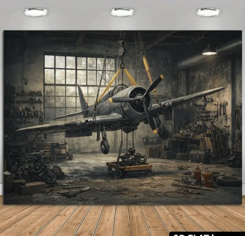 Banner,Poster,180x230cmFlugzeu