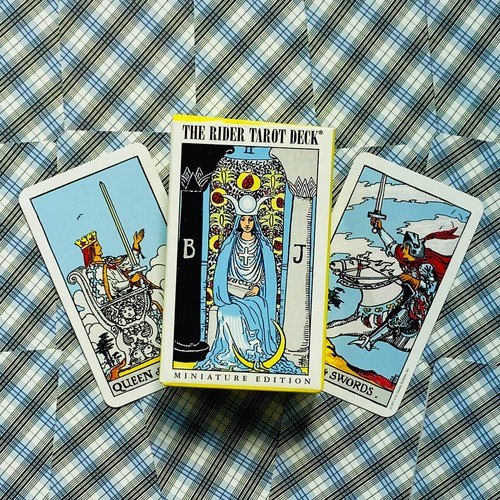 Mini rider waite tarot 78 - rider-waite,