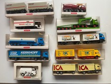 10 Wiking LKWs  - teils