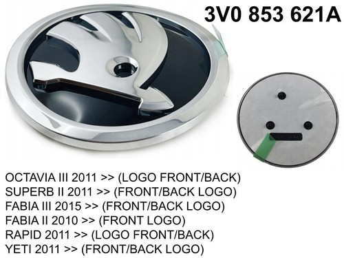 Skoda logo traeger - skoda, oe
