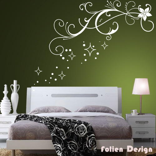 Wandtattoo ranke blumen - ranke,