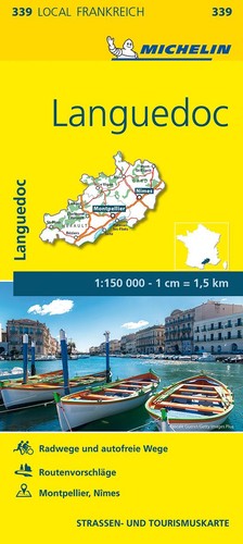 Michelin languedoc straßen - michelin, straßen-