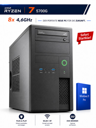 System ryzen 5700g - system, 32gb
