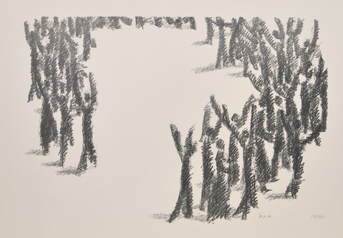 Ursula sax lithographie - sax, /lithographie/