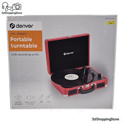 Denver vpl 120red tragbarer - denver, vpl-120red