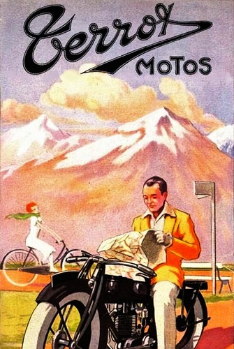 Blechschild terrot motos - terrot, 30x20