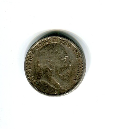 Baden friedrich mark 1907 - friedrich,