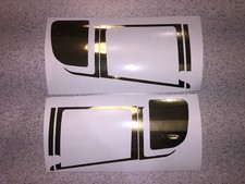 Fensterrahmenaufkleber für Tamiya Truck Scania 1:14 in gold