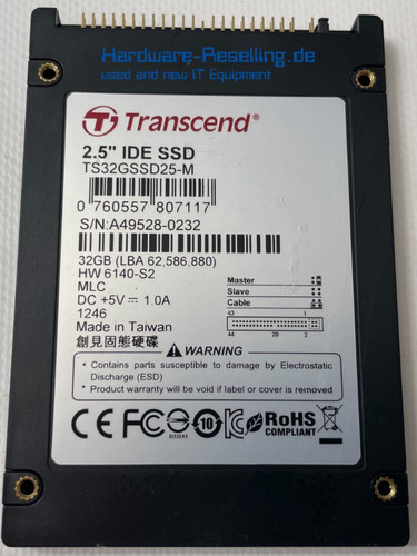 Transcend ssd 32gb ide - 32gb,