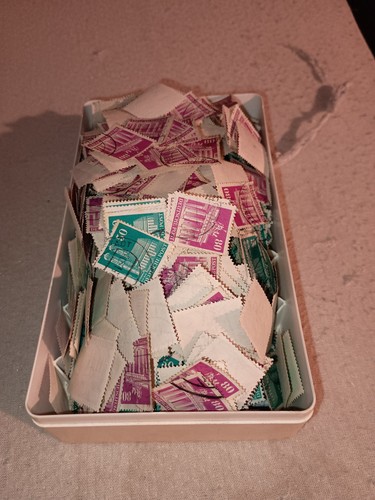 Briefmarken bauten 50pf - bauten, 50pf/80pf