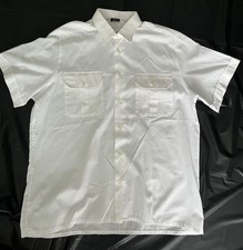 Pilotenhemd kurzarm, weiß, 2 Brusttaschen, Größe 42