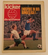 Fussball Zeitung Kicker 1966