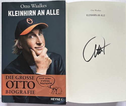 Otto waalkes signiert buch - waalkes,