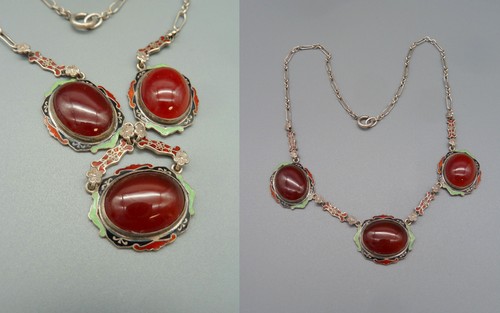Ebfg art deco kette - ebfg, collier