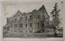Vintage Postcard First