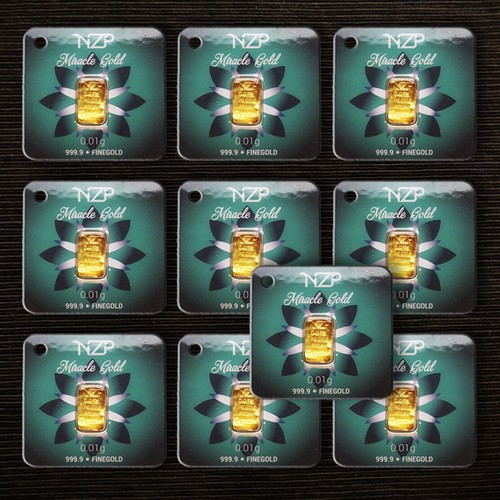10x goldbarren gramm - goldbarren, 0,01