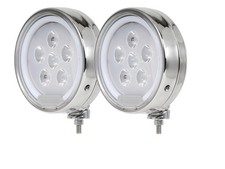 2x LED LKW Fernscheinwerfer mit Standlicht passend für DAF XG Scania S-Serie XT