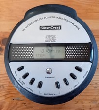 Silver Crest Tragbarer CD/MP3 Player Model KH2280 inkl. Philips Kopfhörer